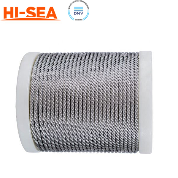 4×31WS Galvanized Four-strand Steel Wire Rope for Oil Exploration
